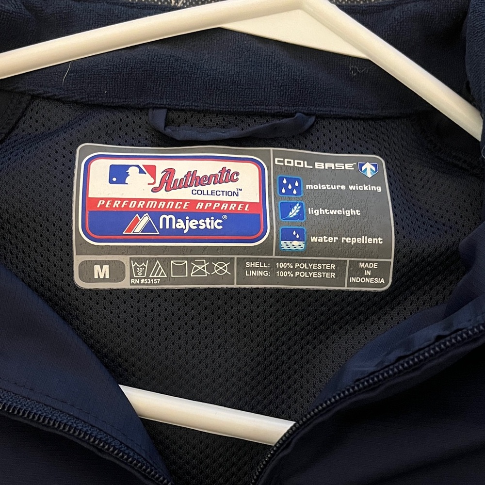Majestic Navy and Yellow Rays Jacket - Picture 2 of 5